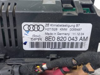 блок управления печки/климат-контроля, ориг. номер 8E0820043AM, Audi A4 B7 2004-2009