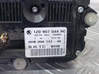 блок управления печки/климат-контроля, ориг. номер 1Z0907044AC, Skoda Octavia 2 поколение 2004-2009