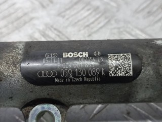 топливная рампа левая, ориг. номер 059130089K, Audi A6 C6 2004-2008