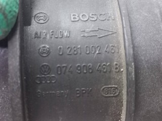 расходомер воздуха, ориг. номер 074906461B, 0281002461, Volkswagen Golf 5 поколение 2003-2009