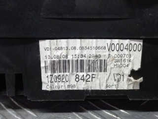панель приборов (щиток), ориг. номер 1Z0920842F, Skoda Octavia 2 поколение 2004-2009
