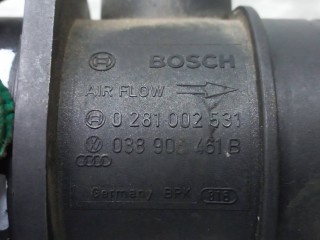 расходомер воздуха, ориг. номер 0281002531, 038906461B, Volkswagen Touran 1 поколение 2003-2006