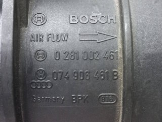 расходомер воздуха, ориг. номер 074906461B, 0281002461, Volkswagen Golf 5 поколение 2003-2009