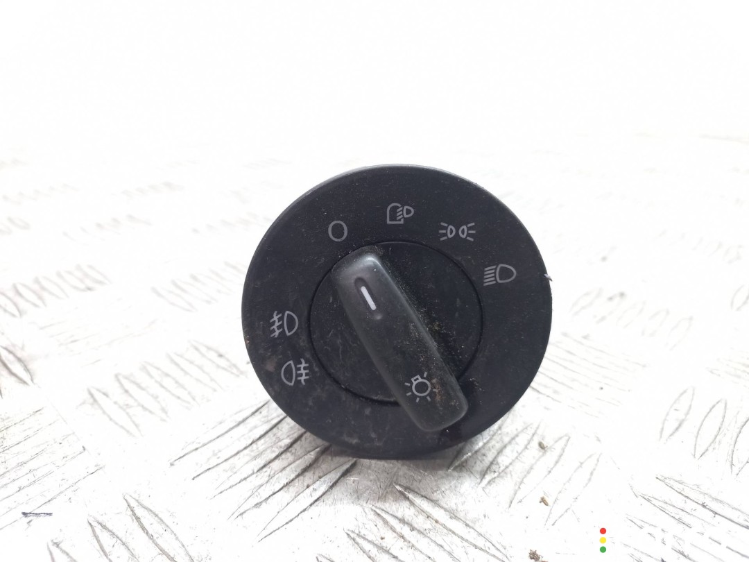 переключатель света Skoda Octavia 2 поколение 2004-2009, 1Z0941431E, фото 1