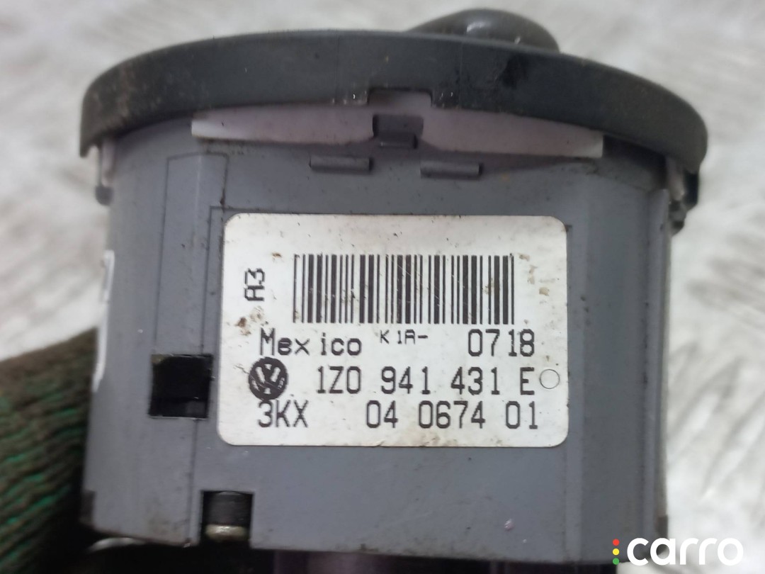 переключатель света Skoda Octavia 2 поколение 2004-2009, 1Z0941431E, фото 3