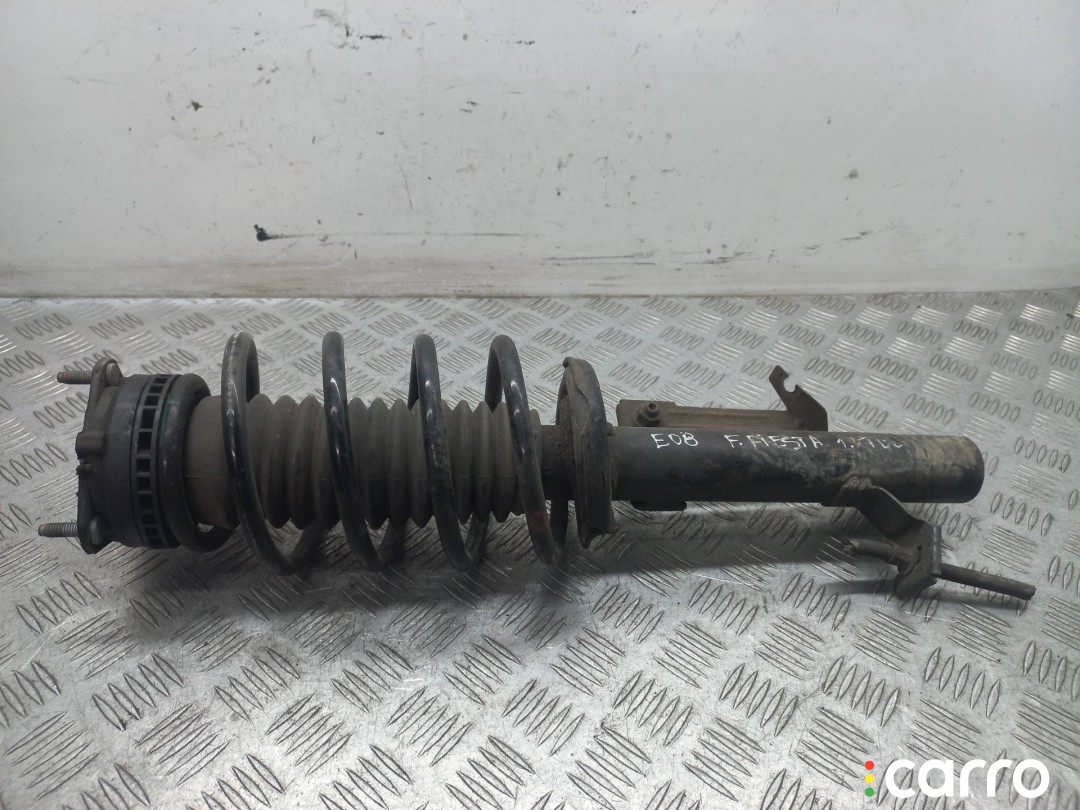 стойка амортизатора передняя левая Ford Fiesta 5 поколение [рестайлинг] 2005-2008, 2S6118K001DF, фото 1