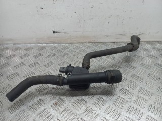 фланец (тройник) системы охлаждения Skoda Octavia 2 поколение 2004-2009, BXE, 1.9 л, 462988624