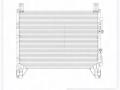LRAC1751, 6840008B01, 6840008B00, KRD2135, ANALOG Радиатор кондиционера SsangYong Rexton - фото №3