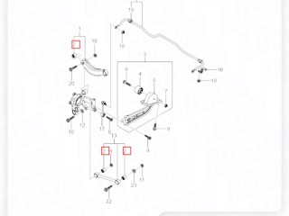 Сайлентблок поперечного рычага, ориг. номер ORIGINAL, ZAPCHAST, 4561234000, SsangYong Actyon 2 2010-2013