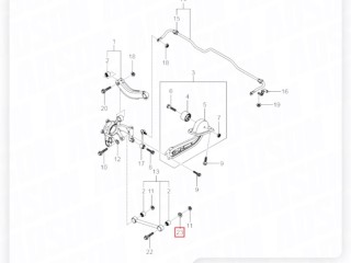 Шайба развальная, ориг. номер ORIGINAL, ZAPCHAST, 1429005KIT, 4564014001, 4564014000, 1513520076, SsangYong Actyon 2 2010-2013