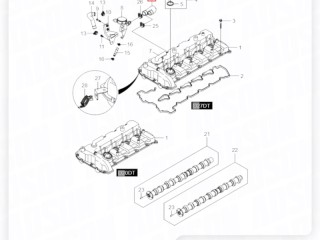 Патрубок масляного сепаратора, ориг. номер ORIGINAL, ZAPCHAST, 6650101371, SsangYong Kyron 2005-2007