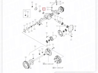 Подшипник хвостовика, ориг. номер ORIGINAL, ZAPCHAST, 4201921000, SsangYong Kyron 2005-2007
