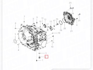 Пробка масляного поддона АКПП, ориг. номер ORIGINAL, ZAPCHAST, 4532439000, SsangYong Actyon 2 2010-2013