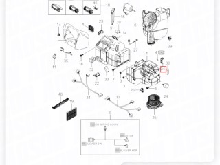 Клапан расширительный кондиционера, ориг. номер ZAPCHAST, ANALOG, QF40Q00057, 6813008100, SsangYong Rexton