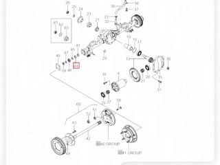 Кольцо ABS, ориг. номер 4894205001, RABS-ACTDB, SsangYong Kyron 2005-2007
