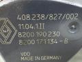 8200171134 Заслонка дроссельная Renault Megane 3 2011г. - фото №2