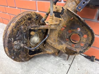 Балка подвески, ориг. номер 551001E200, Hyundai Verna MC 2005-2009