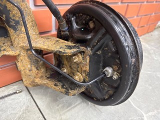 Балка подвески, ориг. номер 555019768R, Renault Logan L90 2004-2009