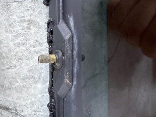 Стекло заднее левое, ориг. номер 8783026053, Hyundai Santa Fe SM 2000-2004