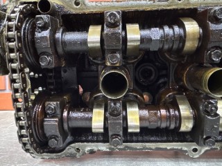 Головка блока цилиндров левая, ориг. номер 2210037206, Hyundai Santa Fe SM 2000-2004