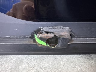 Стекло заднее правое, ориг. номер 8784026000, Hyundai Santa Fe SM 2000-2004