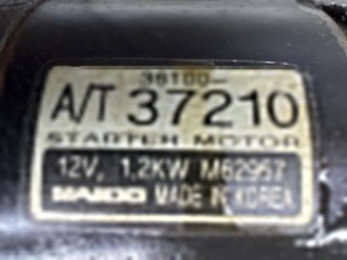Стартер, ориг. номер 3610037210, Hyundai Santa Fe SM 2000-2004