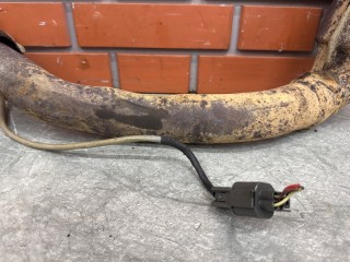 Приемная труба глушителя левая, ориг. номер MR404705, Mitsubishi Montero Sport K96W 1996-2000