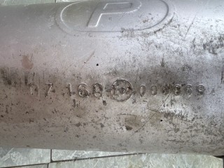 Глушитель, ориг. номер 55188052, Fiat Albea 1 2005-2012