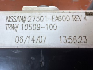 Блок управления печкой задний, ориг. номер 27501EA600, Nissan Pathfinder 3 2004-2010