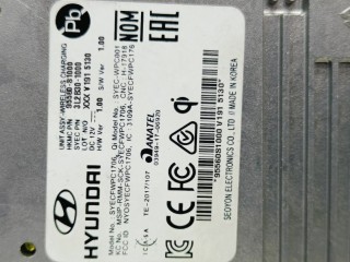 Блок беспроводной зарядки, ориг. номер 95560-S1000, Hyundai Santa Fe 4 2018-2021