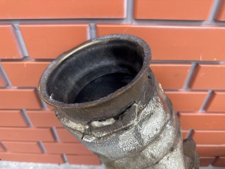 Труба выпускная, ориг. номер 45104120601900, Камаз К5 54901 1
