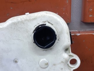 Электропривод заслонки печки, ориг. номер 27443EA000, Nissan Navara D40 2005-2010