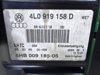 Блок управления печкой задний, ориг. номер 4L0919158D, Audi Q7 1 2005-2009