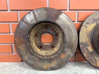 Диски тормозные комплект передние, ориг. номер 7L8615301, Audi Q7 1 2005-2009