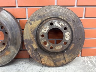 Диски тормозные комплект передние, ориг. номер 7L8615301, Audi Q7 1 2005-2009