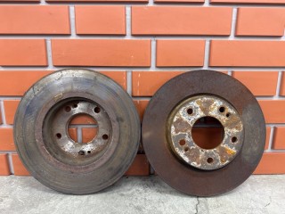 Диски тормозные комплект передние, ориг. номер S517123B000E, Hyundai Trajet 1 2004-2008