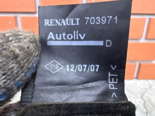 Ремень безопасности передний правый, ориг. номер 8200934787, Renault Logan 1 2004-2009
