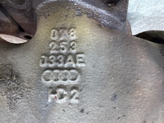 Коллектор выпускной левый, ориг. номер 078253033DN, Audi A6 C5 1997-2001