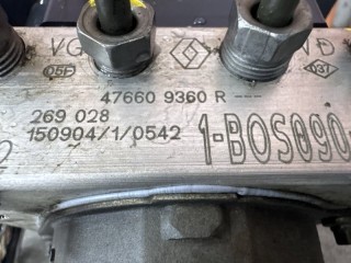 Блок ABS, ориг. номер 476609360R, Renault Duster 1 2010-2015