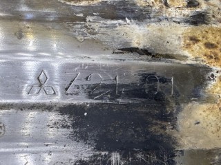 Глушитель, ориг. номер 1571A150, Mitsubishi Lancer 10 2007-2010