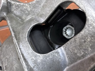 Подушка двигателя левая, ориг. номер 8R0198381B, Audi A4 B8 2011-2015