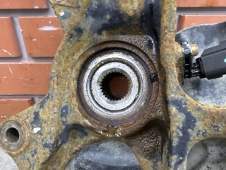 Кулак передний правый, ориг. номер 2H0407258D, Volkswagen Amarok 1 2010-2016