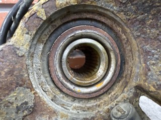 Кулак передний правый Kia Cerato 1 2003-2007, 517162F110