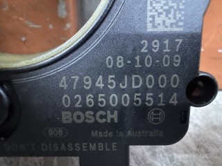 Датчик положения руля Nissan Qashqai J10 2006-2010, левый руль, 47945JD000
