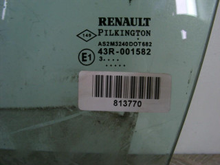 Стекло двери передней левой, Renault Laguna 2 2001-2005