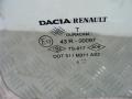 Стекло двери задней левой Renault Logan 1 2005г. - фото №2
