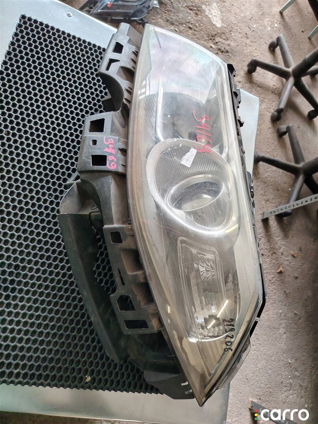 Фара левая Renault Megane 2 2006-2009, 8200412752, фото 1