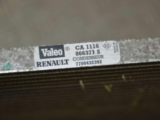 Радиатор кондиционера, ориг. номер 7700432392, Renault Scenic 1 1999-2003