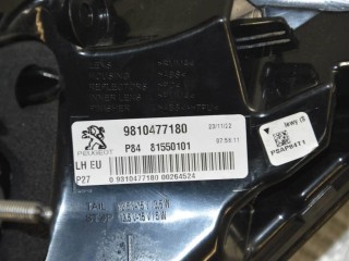 Фонарь задний левый, ориг. номер 9810477180, Peugeot 3008 2016-2020