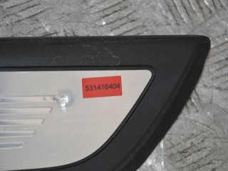 Накладка на порог внутренняя передняя левая, ориг. номер 7277243, 7277244, 8053575, 8053576, BMW 6 F06/F12/F13 2011-2015